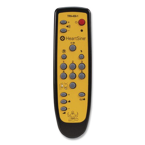 SAM 450P AED Trainer Remote Control, Yellow/Black