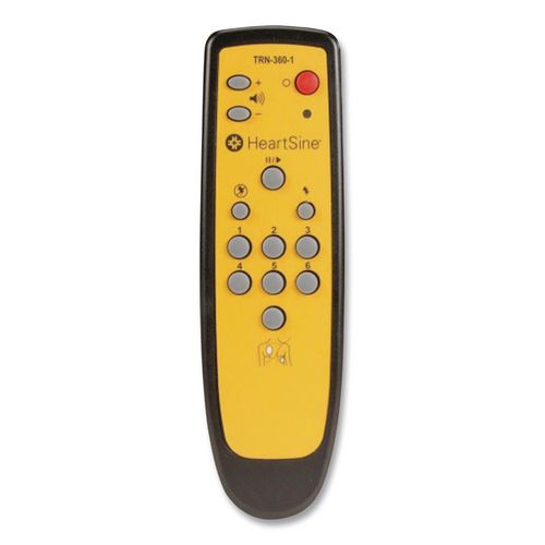 SAM 360P AED Trainer Remote Control, Yellow/Black