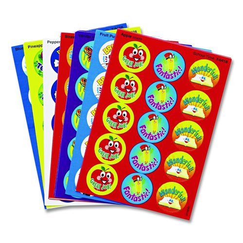 Trend Stinky Stickers Praise Words Jumbo Stickers - 435 Per Pack