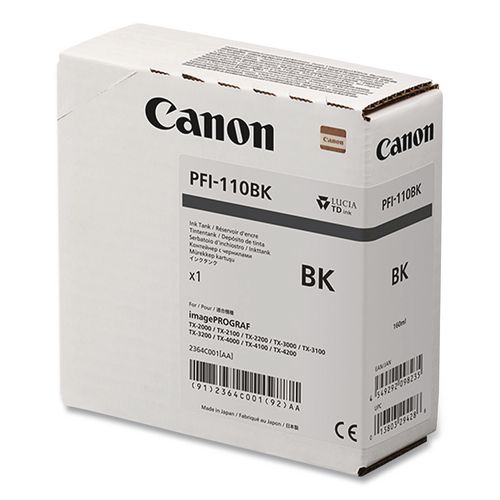 2364C001 (PFI-110) Lucia Ink, Black