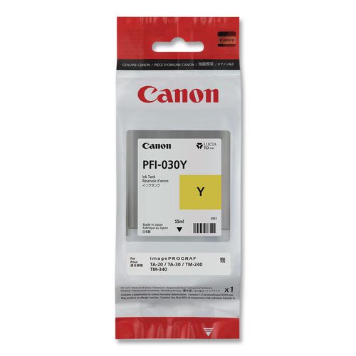 3492C001 (PFI-030) Ink, Yellow
