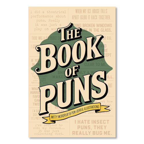 The Book of Puns Softcover Book, Paperback, 112 Pages