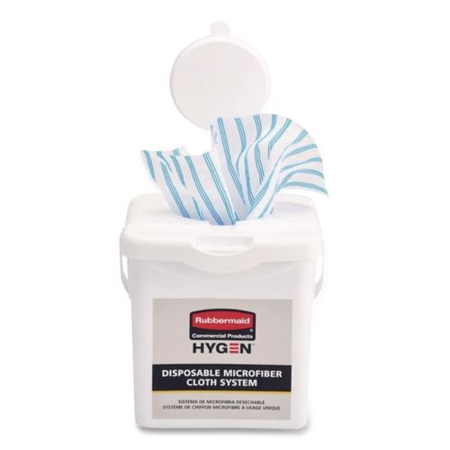 Rubbermaid® Commercial HYGEN™ Disposable Microfiber Charging Bucket, 7. ...