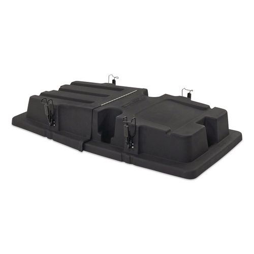 Rubbermaid® Commercial BRUTE Rotomolded Tilt Truck Lid, 28.85 x 57.10 x 9.7, Black