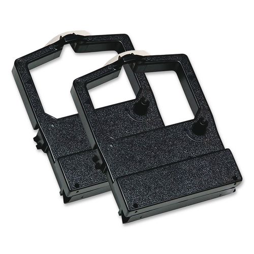 OKI Microline 590/591 R6070-2 Nylon Ribbon, Black, 2/Pack