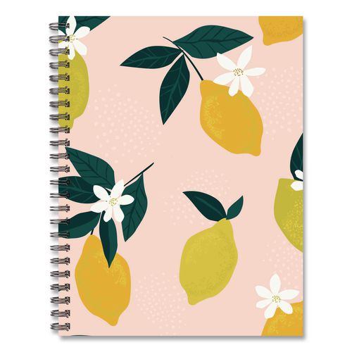 Citrus Weekly/Monthly Planner, 8.5 x 6.5, Pink/Yellow Cover, 12-Month (Jan to Dec): 2026