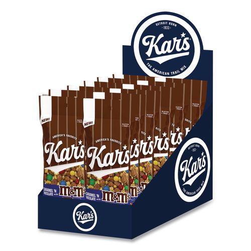Trail Mix, Caramel 'N Chocolate, 2 oz Packet, 12/Box