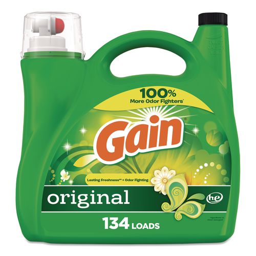 Liquid Laundry Detergent, HE Compatible, Original Scent, 194 oz Bottle