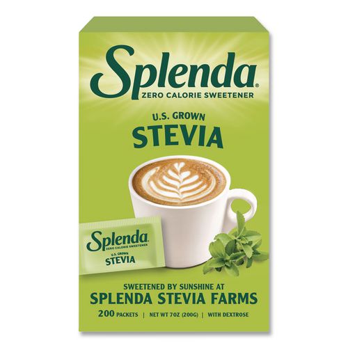 Splenda® Stevia Sweetener Pack, 0.04 oz, 1,000/Carton