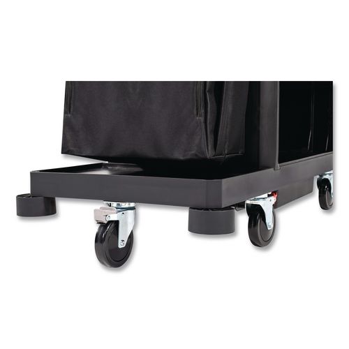 Bumper Kit, for Rubbermaid Commercial 2202527/2202581/2202585/2202587, Plastic, Black