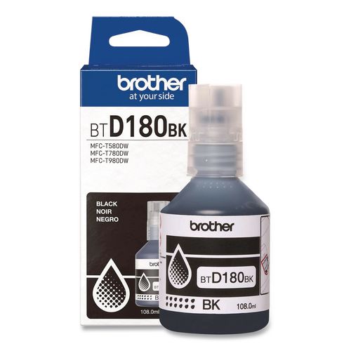 BTD180 INKvestment High Yield Ink, 7,500 Page-Yield, Black