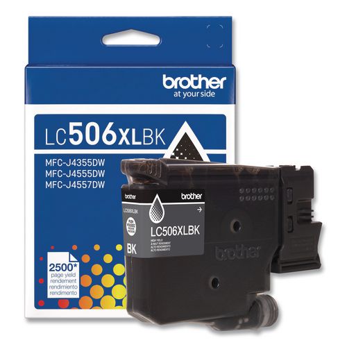 LC506 INKvestment, High-Yield Ink, 2,500, Page-Yield, Black