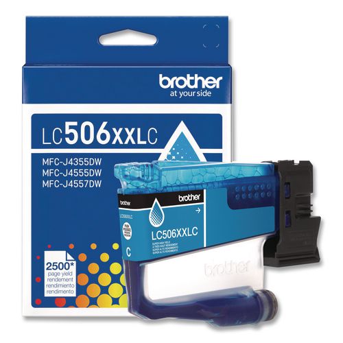 LC506 INKvestment, Super High-Yield Ink, 2,500 Page-Yield, Cyan