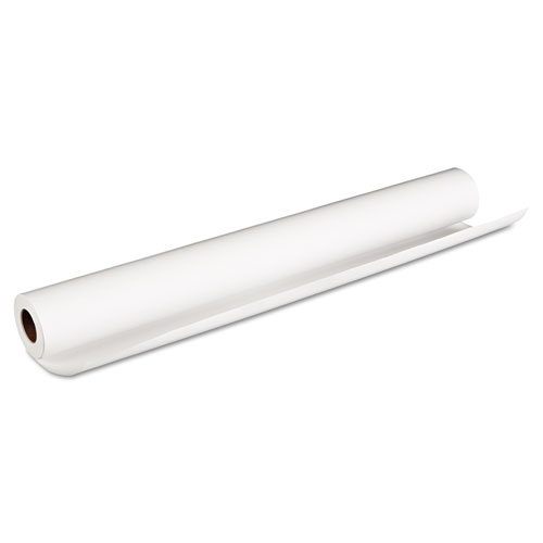 Matte Coated Paper Roll, 2" Core, 8 mil, 36" x 100 ft, Matte White