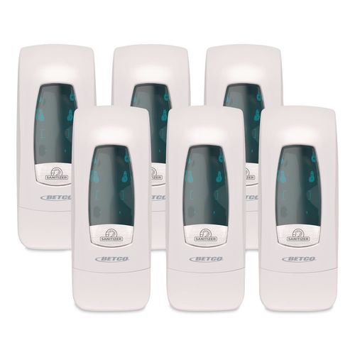 Clario C3 Manual Gel Lotion Dispenser, 5.08 x 4 x 12.1, White, 6/Carton