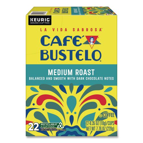 Medium Roast K-Cups, 22/Box