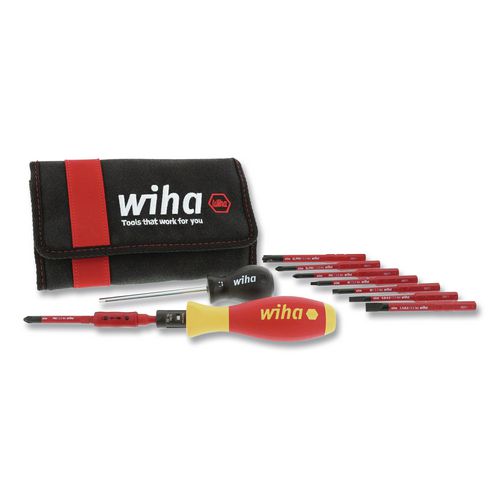 11-Piece Insulated TorqueVario-S (10-50 In/lbs) and SlimLine Blade Set