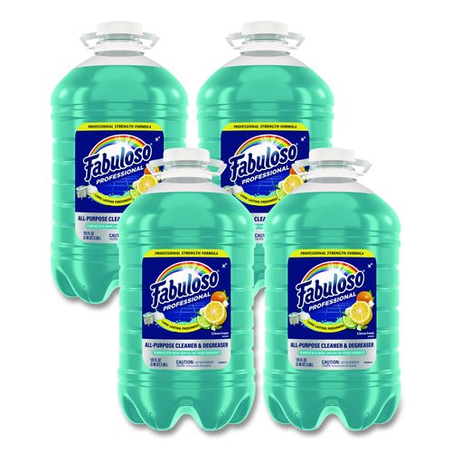 All-Purpose Cleaner, Citrus Fresh Scent, 125 oz Bottle, 4/Carton