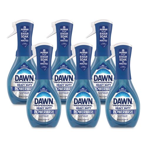 Heavy Duty Powerwash Commercial Dish Spray, Fresh Scent, 16 oz, 6 Pack: 6 Starter Kits