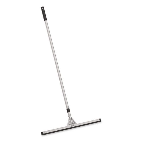 Double Neoprene Foam Floor Squeegee with 72" Aluminum Telescopic Handle, 30" Wide Blade