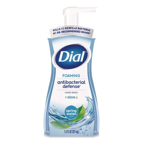 Dial? Antibacterial Foaming Hand Wash, Spring Water, 7.5 Oz