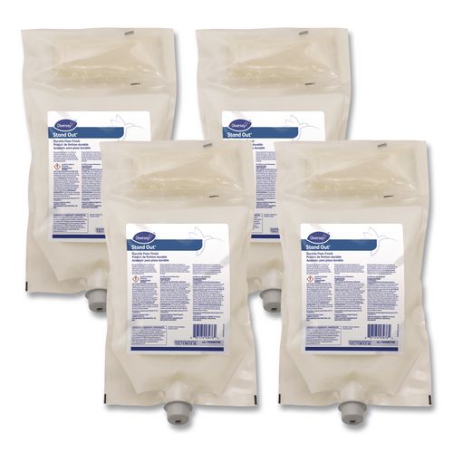 StandOut Durable Floor Finish, 1.5 L Pouch, 4/Carton