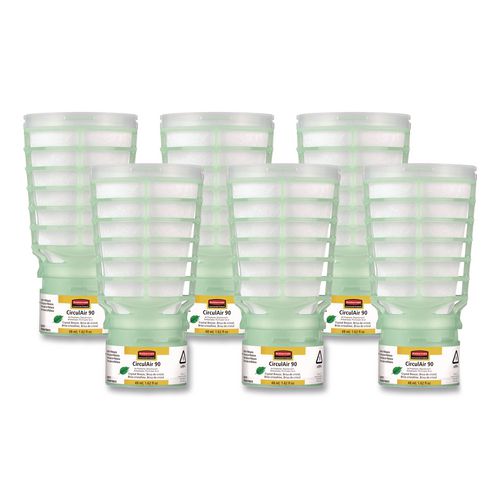 CirculAir 90 Passive Air Care Refill, Crystal Breeze, 48 mL Refill, 6/Carton