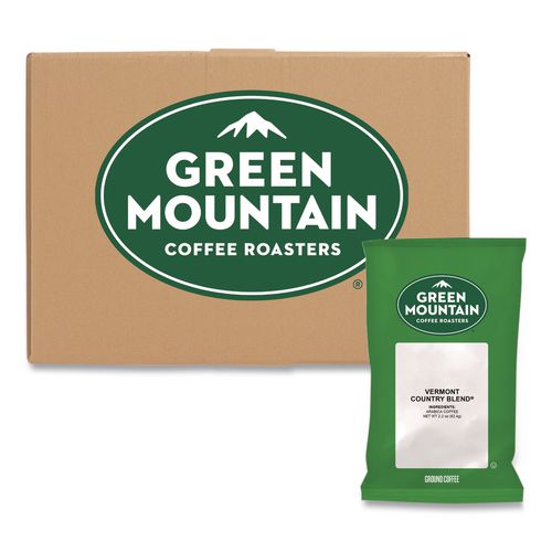 Green Mountain CoffeeÂ® Vermont Country Blend Coffee Fraction Packs, 2.2oz, 100/carton