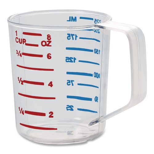 Bouncer Measuring Cup, 8 oz, Clear