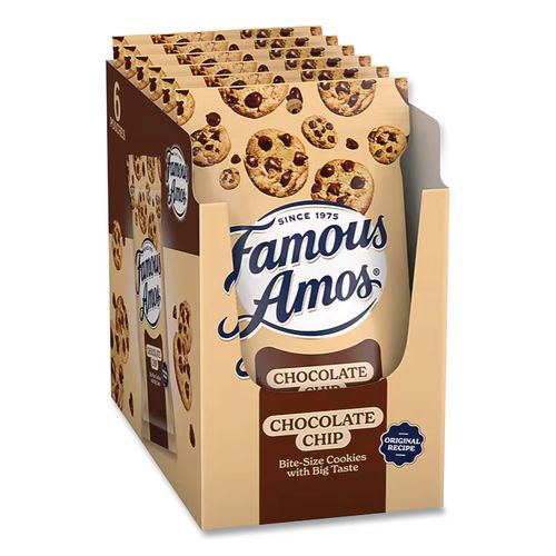 Cookies, Original Recipe Chocolate Chip, 2 oz Bag, 6/Box
