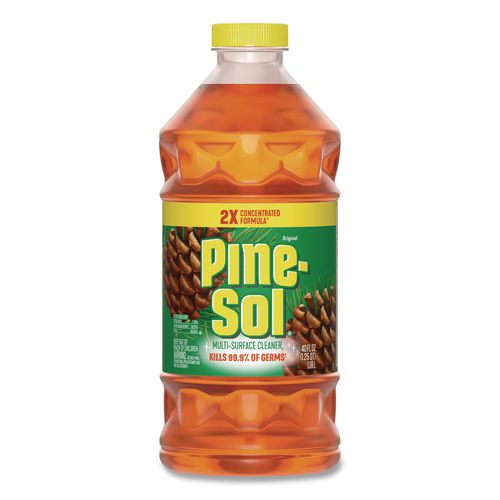 Multi-Surface Cleaner Disinfectant Concentrated, Original Pine Scent, 40 oz Bottle