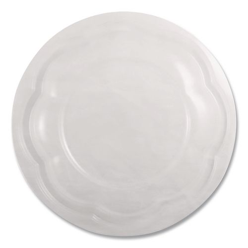PLA Salad Bowl Lids, 5.4" dia x 0.8"h, Clear, Plastic, 450/Carton