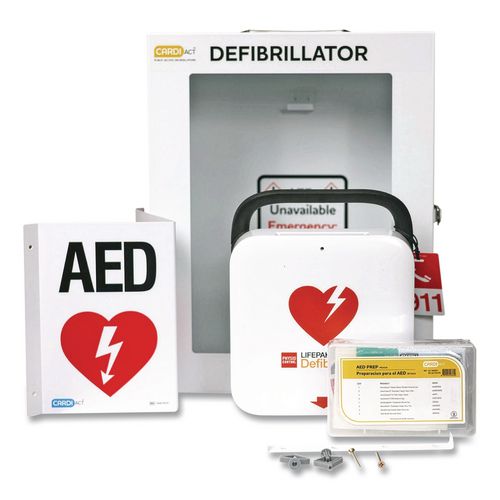 LIFEPAK CR2 Semi-Automatic, USB, English, Handle, Standard Cabinet