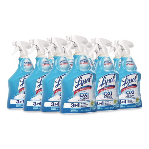 Multi-Purpose Hydrogen Peroxide Cleaner, Citrus Sparkle Zest Scent, 32 oz Trigger Spray Bottle, 9/Carton