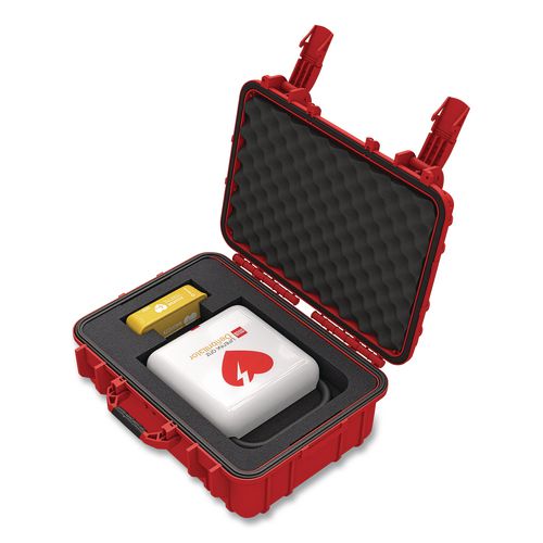 LIFEPAK CR2 Fully-Automatic, Cellular Defibrillator, English/Spanish, Rugged Case