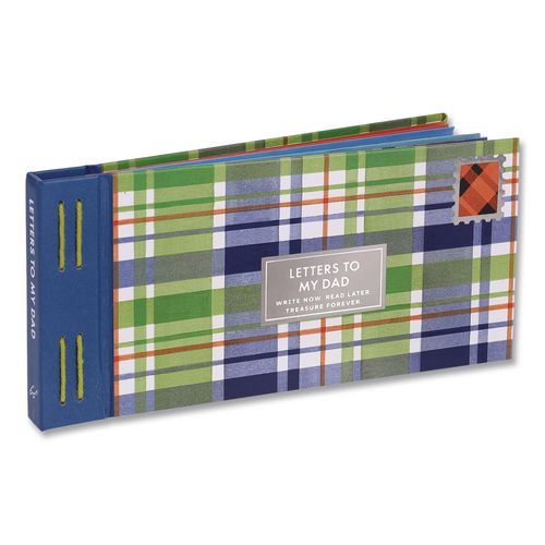 Guided Journal: Letters to My Dad, Multicolor Cover, (12) 3.5 x 7.75 Sheets