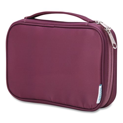 Travel Jewelry Organizer, 7.4 x 5.6, Maroon