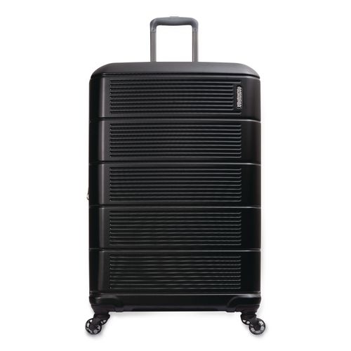Stratum 2.0 32.5" Hardside Suitcase, 20 x 12.5 x 32.5, Jet Black