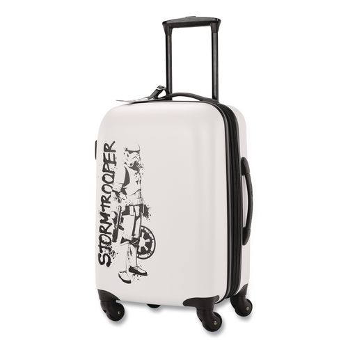 Star Wars Storm Trooper Hardside Spinner Suitcase, 9.5 x 14 x 22.5