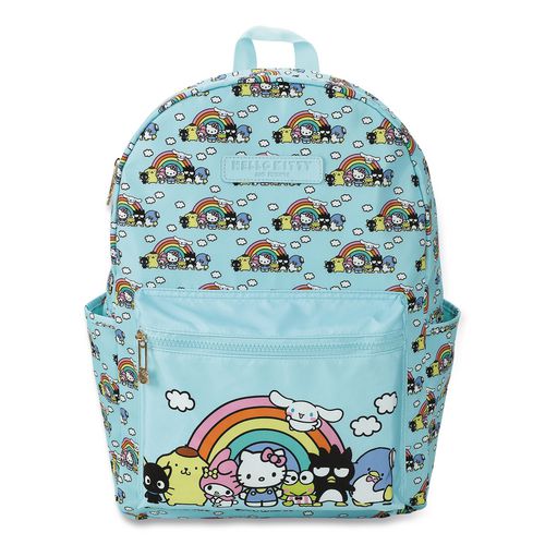 Hello Kitty and Friends Travel Backpack, Fits Devices Up to 15.9", 12 x 7 x 16, Multicolor