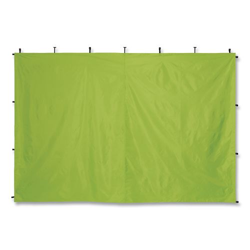 SHAX 6194 Pop-Up Tent Sidewall, 10 ft x 10 ft, Polyester, Lime