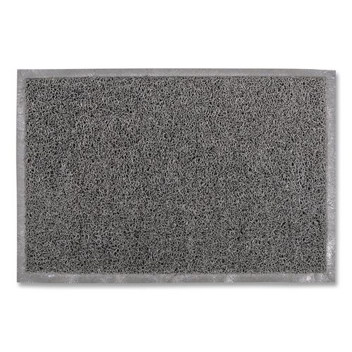 Doortex Twistermat Indoor Entrance Mat, Rectangular, Storm Gray Coiled Loops Surface, 35" x 47"