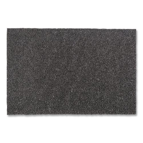 Doortex Twistermat Outdoor Entrance Mat, Rectangular, Storm Gray Coiled Loops Surface, 20" x 32"