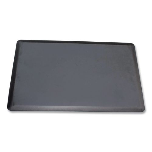 Doortex Black Foam PVC Anti-Fatigue Mat, Rectangular, Black Textured Surface, 20 x 32