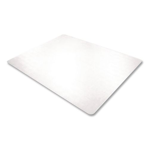 Cleartex Ultimat Polycarbonate Rectangular Chair Matt, Straight Edges, 48 x 60, Clear, Rolled