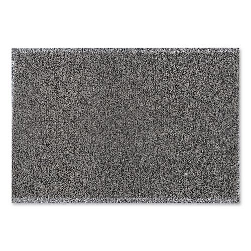 Doortex Twistermat Indoor Entrance Mat, Rectangular, Black/White Coiled Loops Surface, 36 x 60