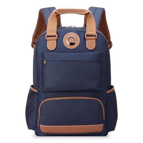 Flanerie Laptop Backpack, Fits Devices Up to 15.9", 13.5 x 7.25 x 16.5, Navy