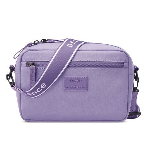 Florence by Mills Free-Spirit Crossbody Bag, 9.5" x 3.25" x 6", Lavender