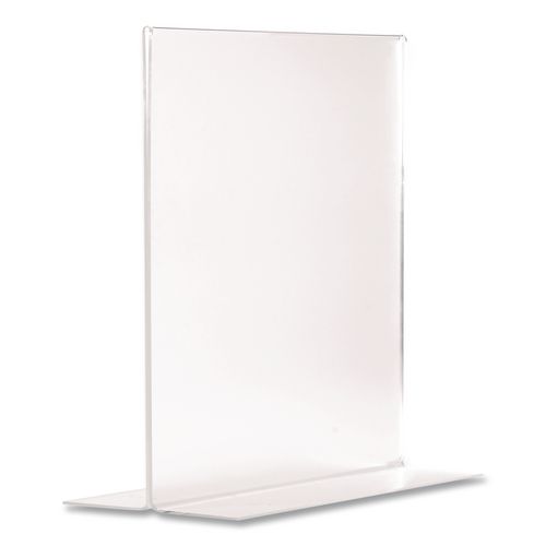 Double-Sided Sign Holder, 8.5 x 11 Insert