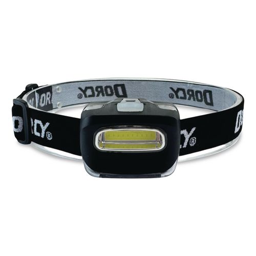 Active COB LED Headlamp, 3 AAA Batteries (Included), Black